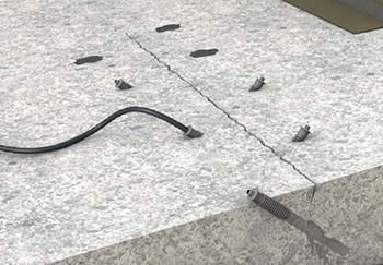 Инъектирование трещин в бетоне